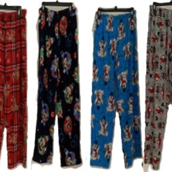 Holiday Lounge or Pajama Pants – Set of 4 - Picture 1 of 11